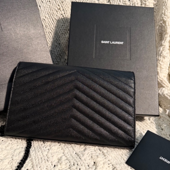 YSL SAINT LAURENT Chain Wallet large - Picture 2 of 6